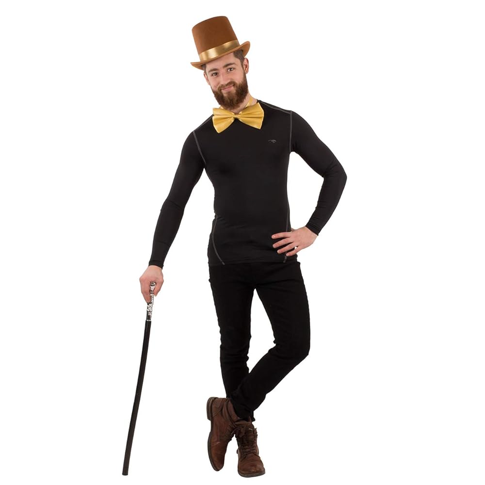 BAA COSTUME MFG.”Riding Cap ⑦ Amazon.com: Tigerdoe Brown Top Hat and Bow Tie with Walking